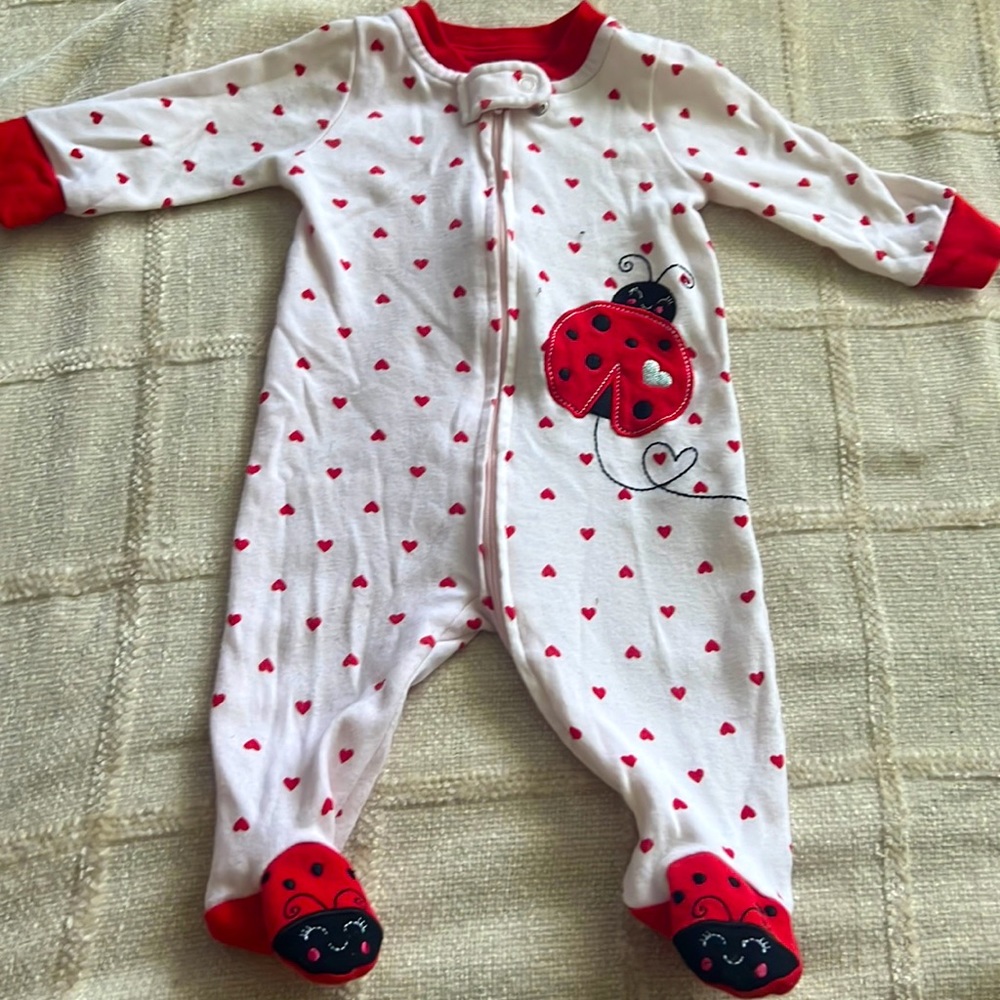 Ladybug footies